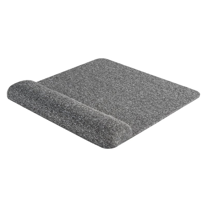 Allsop Premium Plush Mouse Pad, 11.8 X 11.6, Gray - Image 1